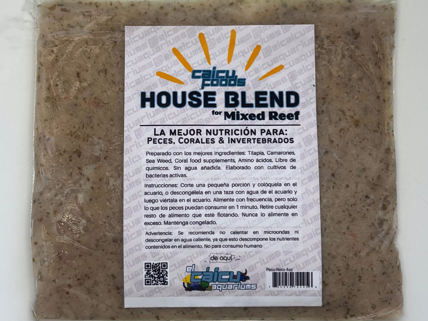 House Blend Mix Reef Frozen Food